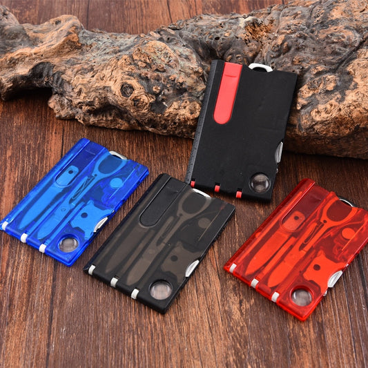 Portable Hiking Card Tools Gear